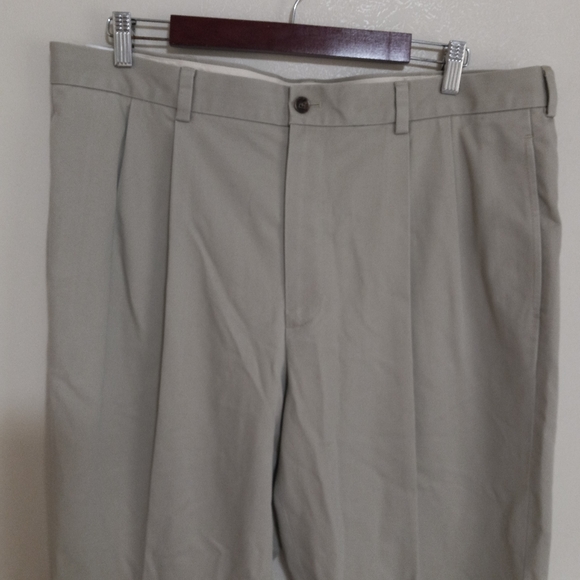 Brooks Brothers 38x32 Advantage Cotton Chino Elliot Khaki Pants - Picture 9 of 9